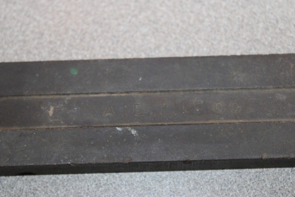 Antique ENCAUSTIC Floor Tiles VICTORIAN Style A.E. TILE CO. Sharpening Stone