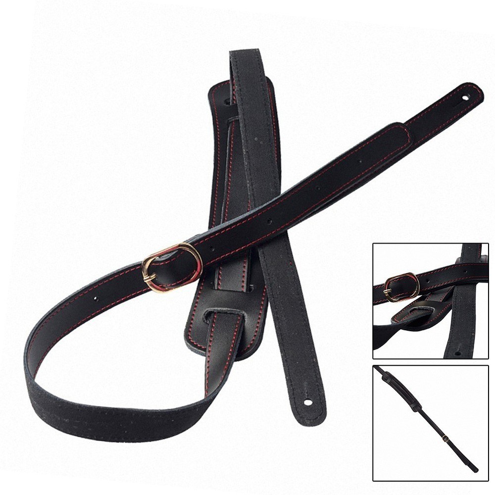 Nice Practical Classical Guitar Guitar Strap Heavy Duty Leather Useful