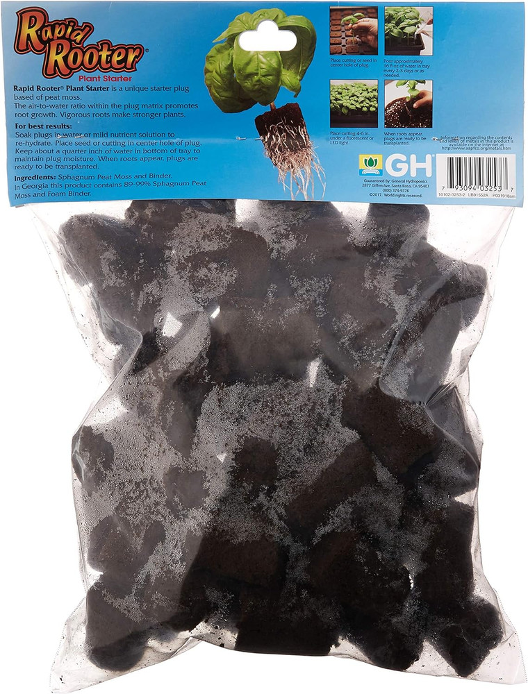 GH3253 Rapid Rooter Replacement Plugs 50 Count