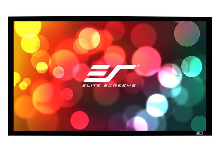 Elite Screens ER100DHD3 Sable Frame Series 100" Fixed Frame Projection Screen