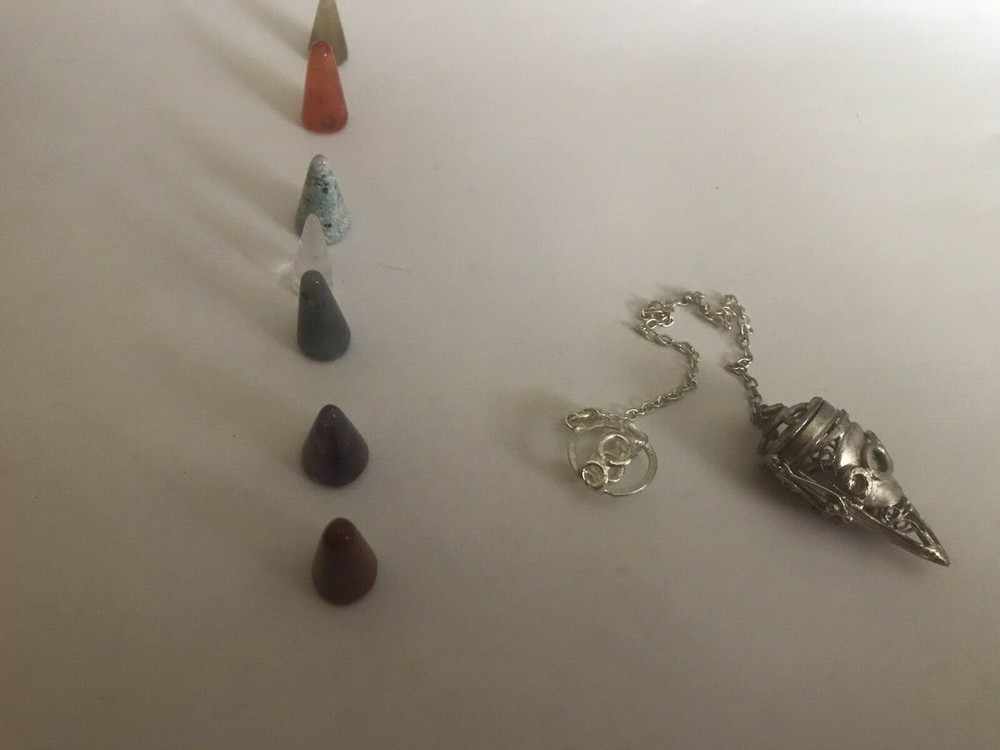 8 PEICE CHAKRA PENDULUM