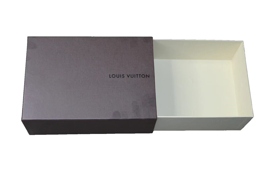Louis Vuitton Empty Box Dark Brown 11.5" x 8" x 4.25" Pull Out Box