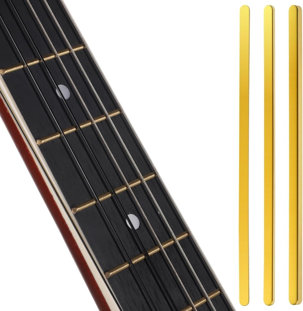Guitar Brass Height Saddle Shims - Three Thickness Options for Perfect Setup