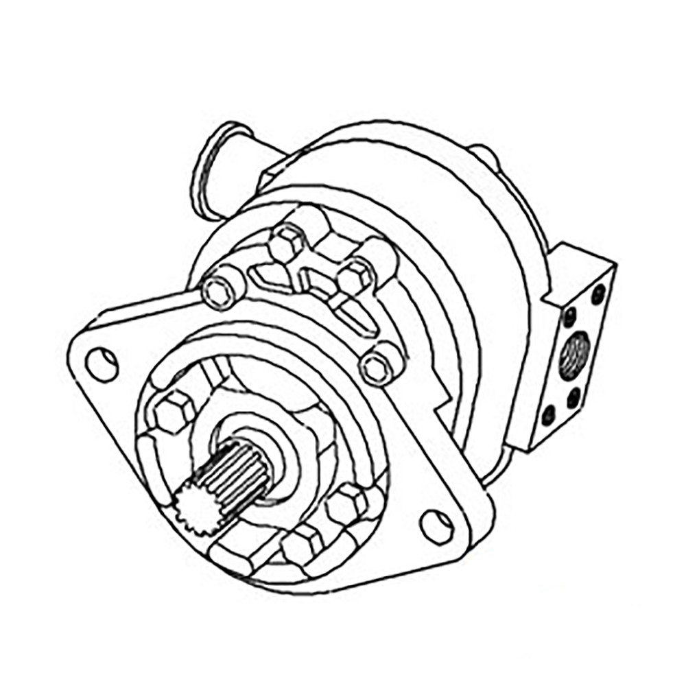 A-D8NN600AA Hydraulic Pump - Fits Ford/ Fits New Holland Industrial/Construction