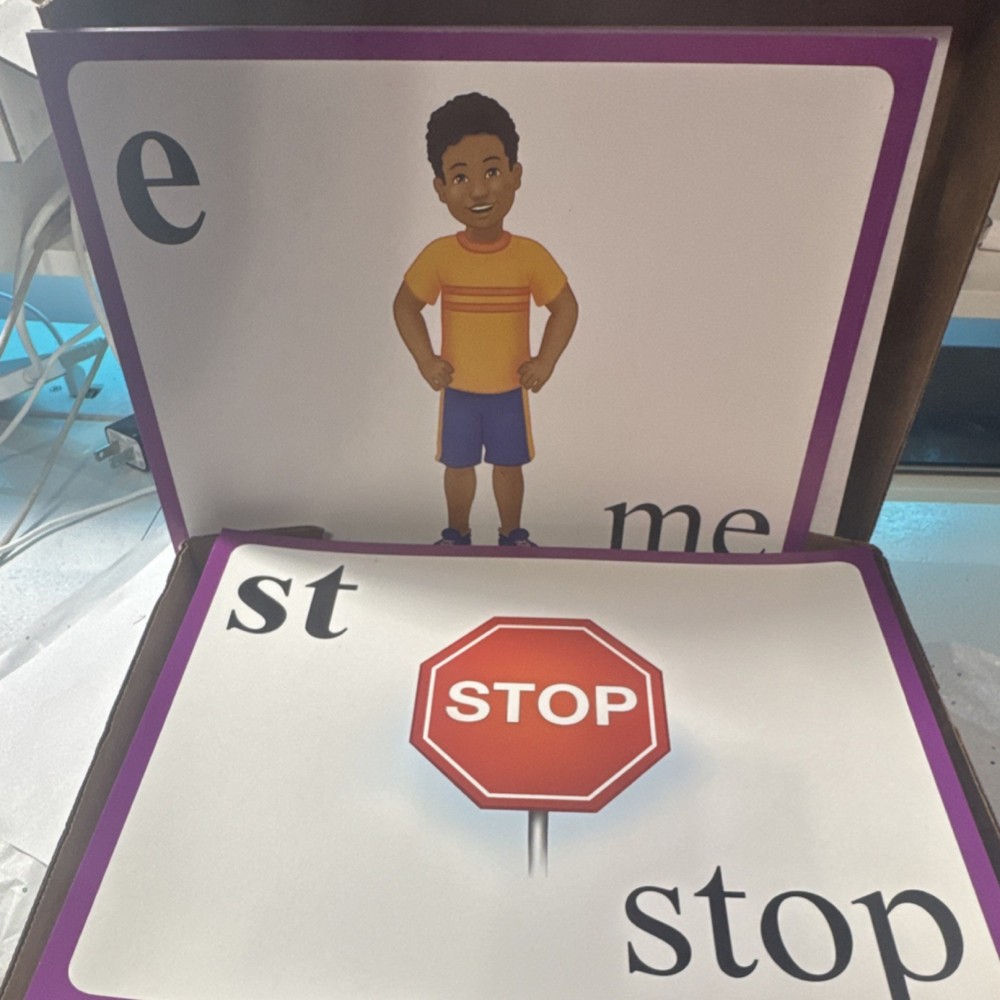 Abeka Basic Phonics Flashcards Multicolor Educational Cards Teaching Supplies