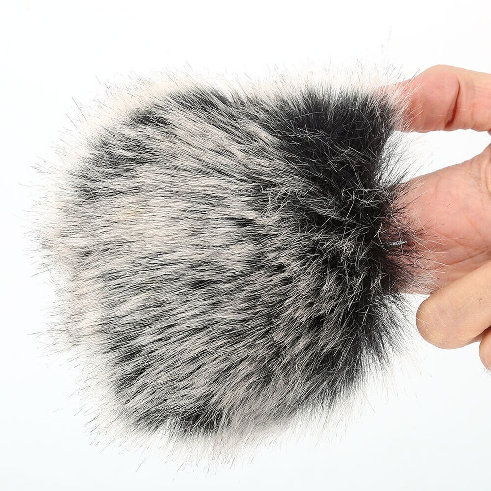 Microphone Windproof Windshield Wind Fur Muff for DSLR Camera DV Camcorder