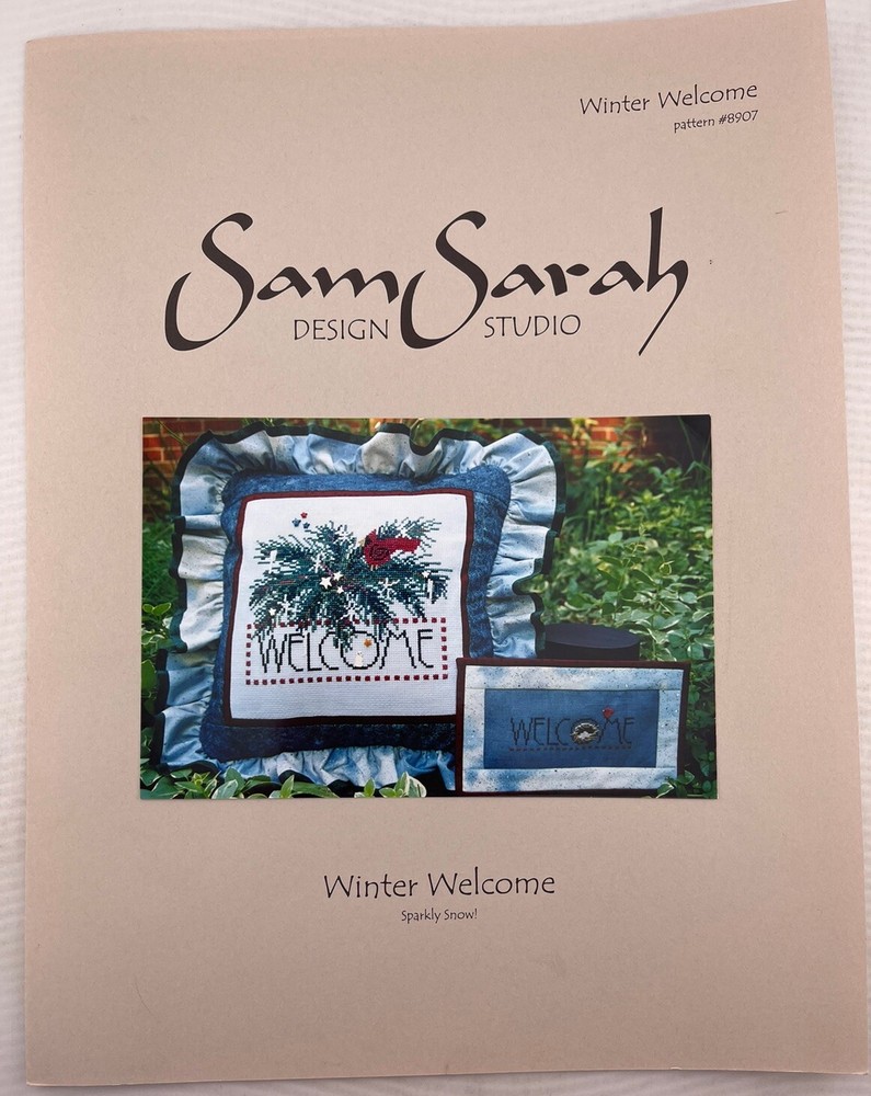 Sam Sarah Design Studios Counted Cross Chart - Winter Welcome
