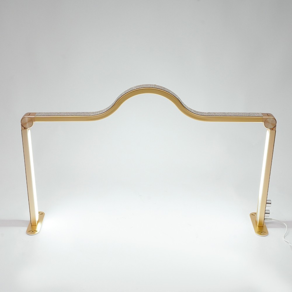 48W LED Lash Light with 3 Color Modes, Adjustable Brightness, Foldable Design