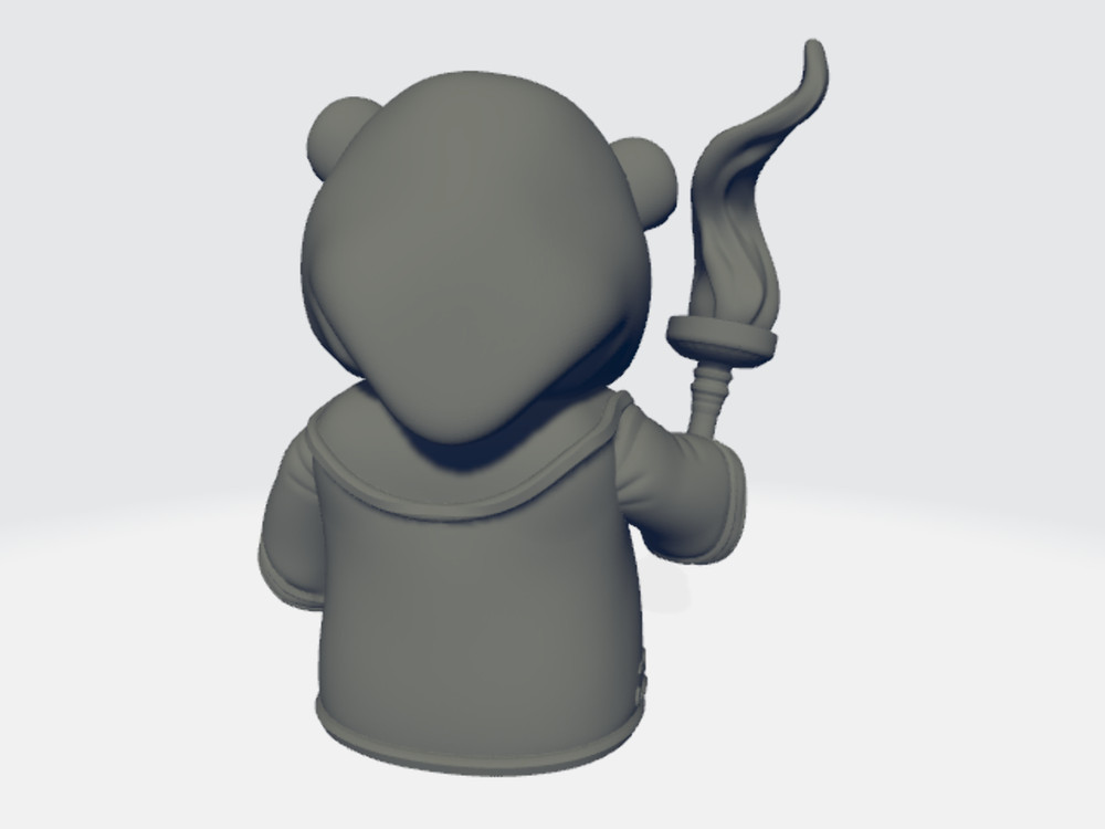 Seahorse 3D - Panda Mage