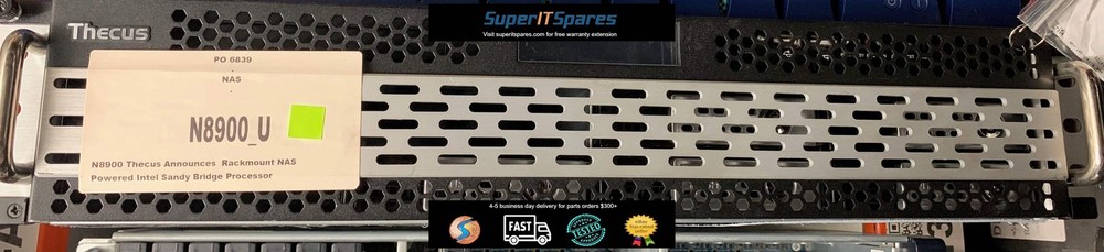 Thecus N8900 Rackmount Server NAS Powered Intel Sandy Bridge Processor