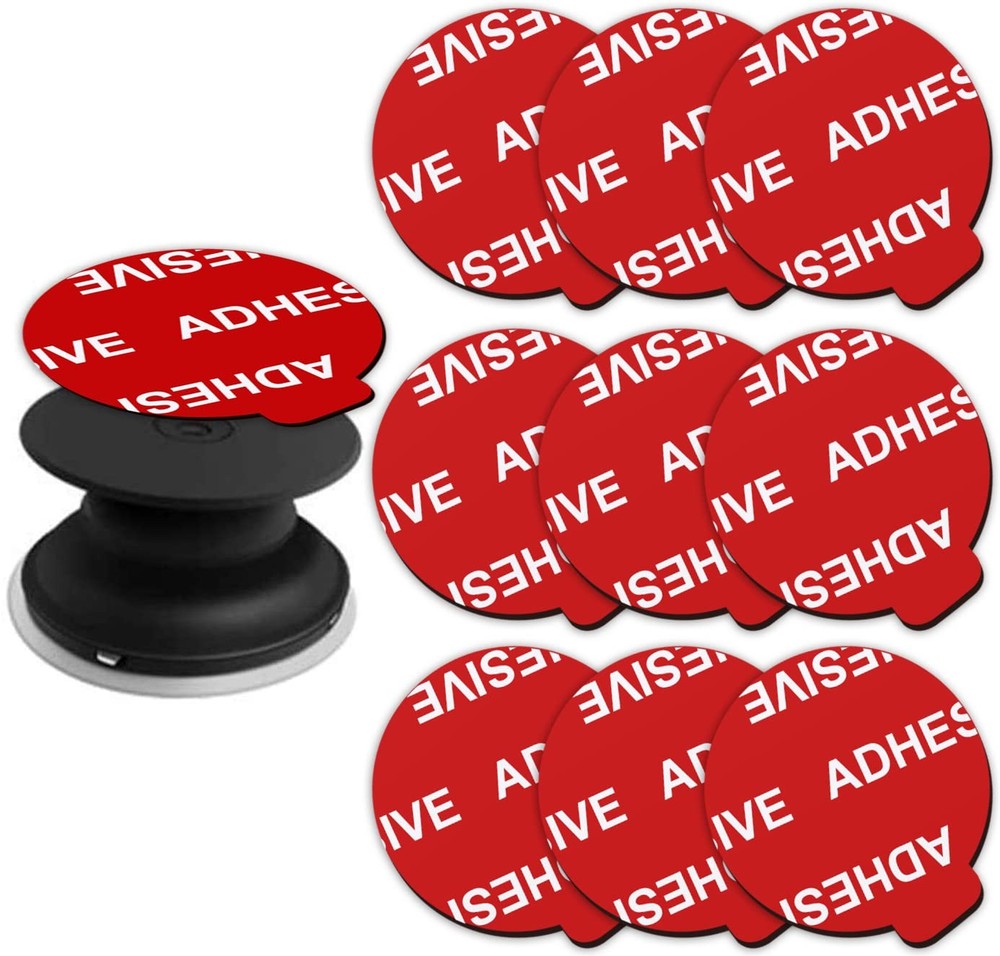 AZXYI Very High Bond Sticky Adhesive, 9 Pack Adhesive Replacement for Socket Bas