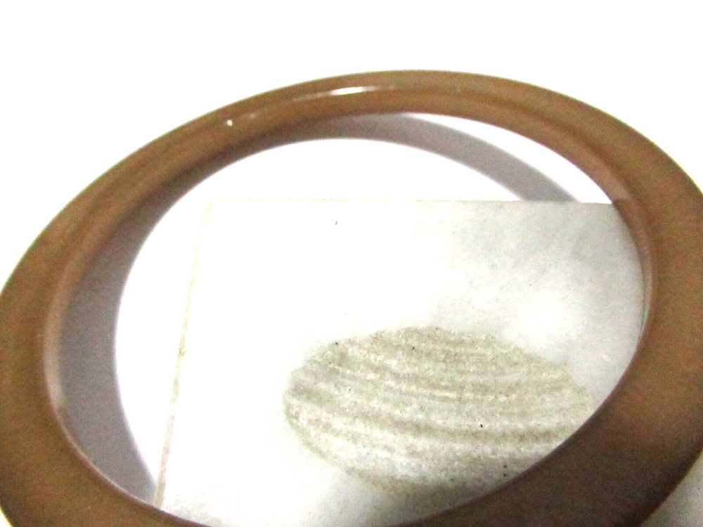 B&D Denmark Green/Olive Color Spacer Bangle Bracelet