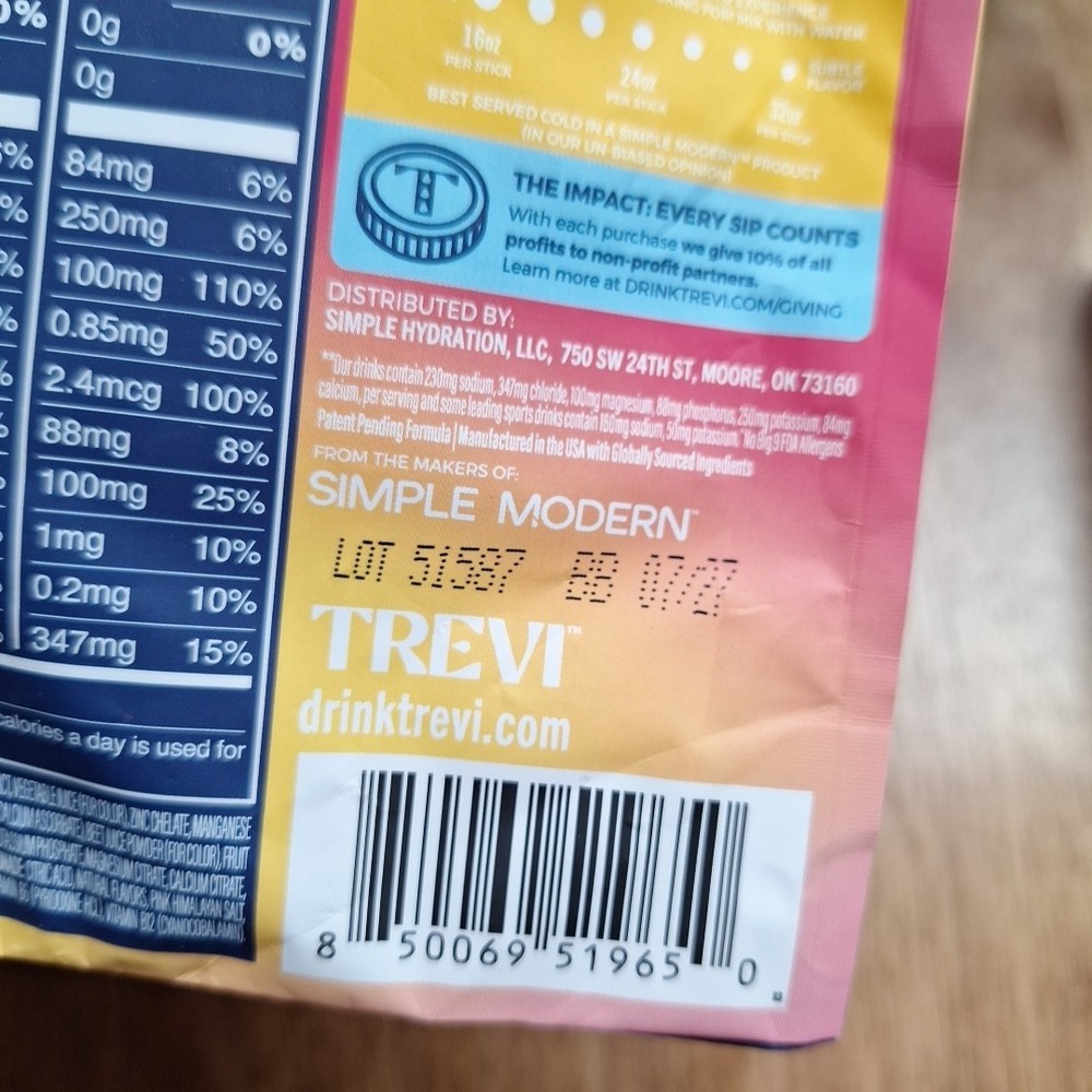 Trevi Enhanced Hydration Variety Pack 28 Count Pink Lemonade Berry Raspberry Reg