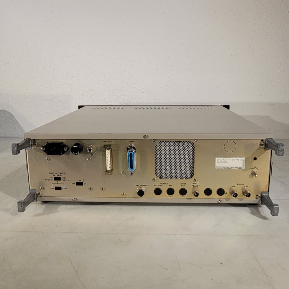 Ithaco 3962A Single Phase Lock-In Amplifier Auto Function Filter Frequency Adj