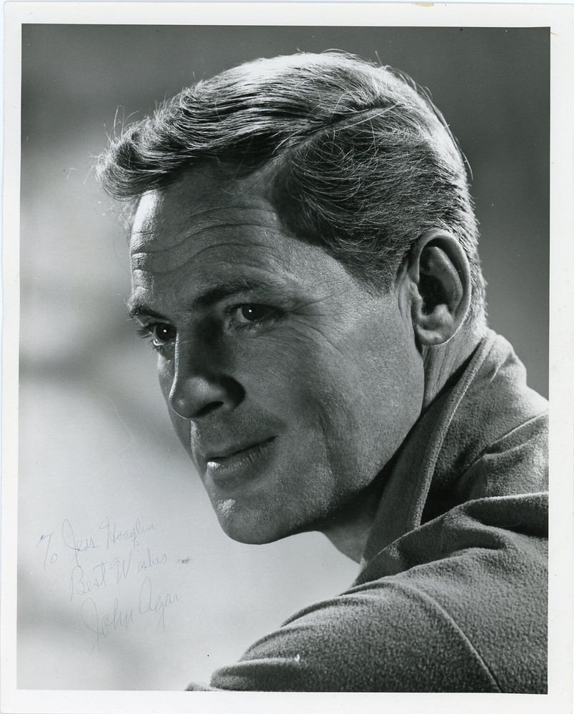 John Agar Hand Signed Photograph + COA