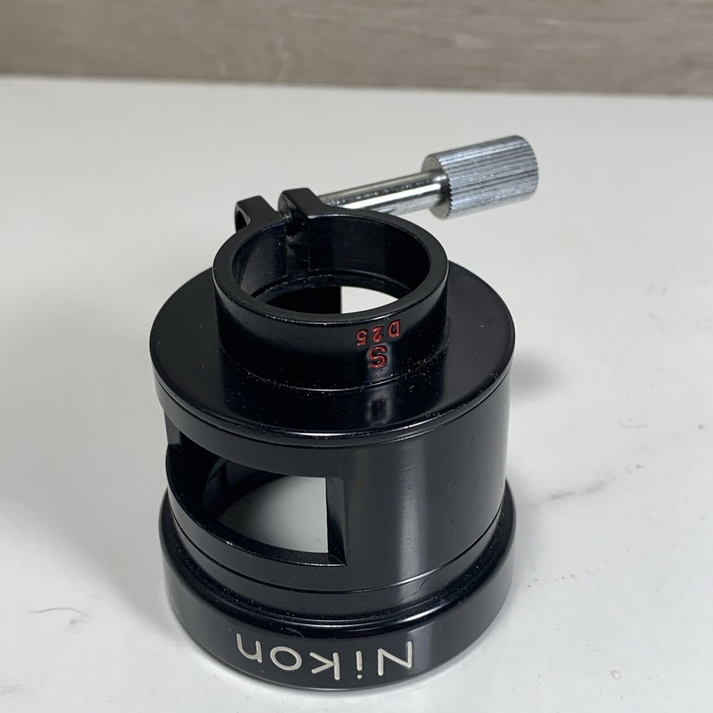 Nikon S D25 Microscope Adapter with Extender Coupling (F Camera)