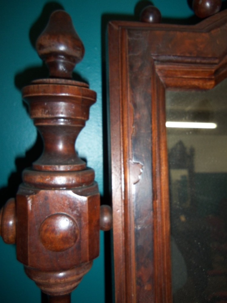 Victorian Gentlemans Shaving Stand w/ Mirror