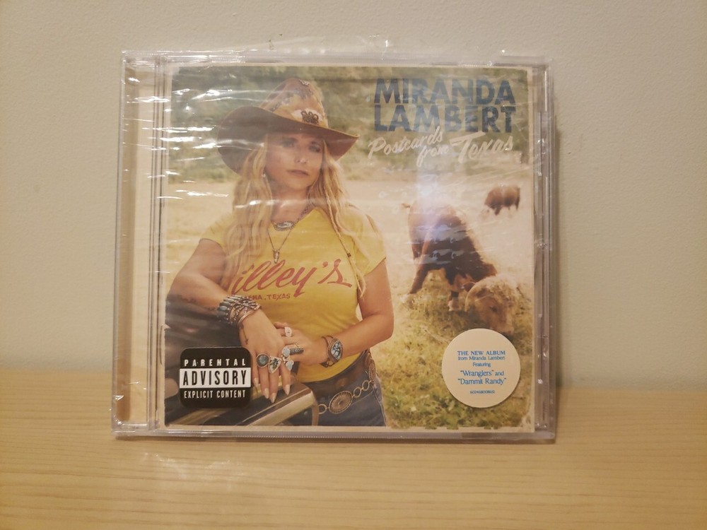 Miranda Lambert Postcards From Texas Autographed CD Signed