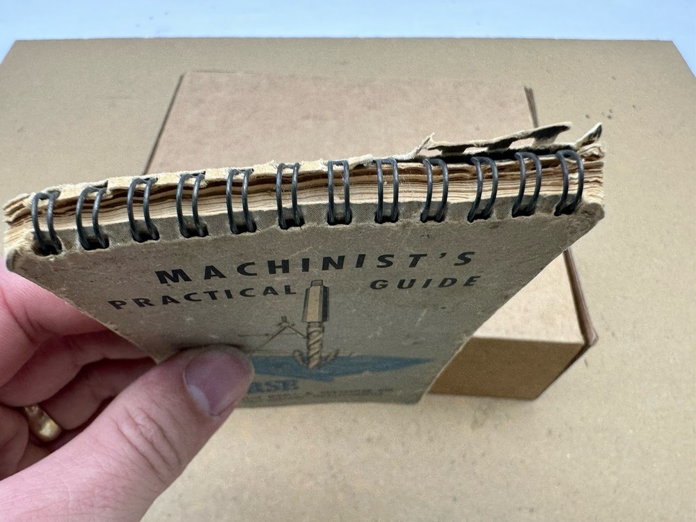 VINTAGE MORSE CUTTING TOOLS MACHINIST'S PRACTICAL GUIDE Twist Drill Machine Co