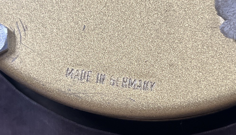 MCM Wind Up Wall Clock - Scroll Design