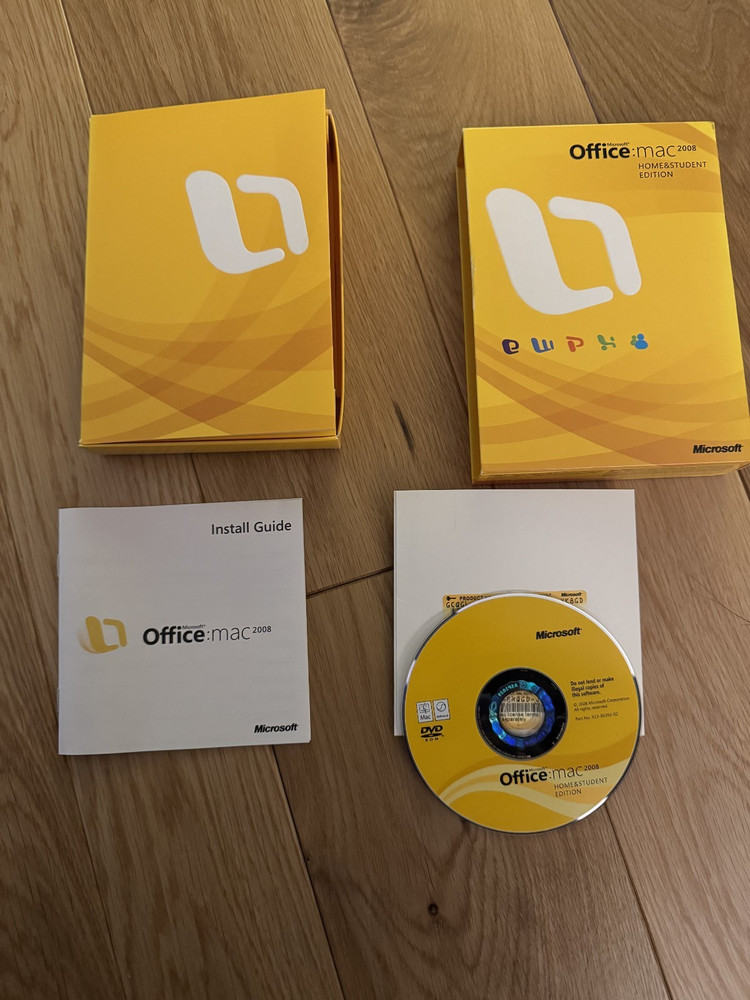 Microsoft Office 2008 Home and Student Edition for Mac