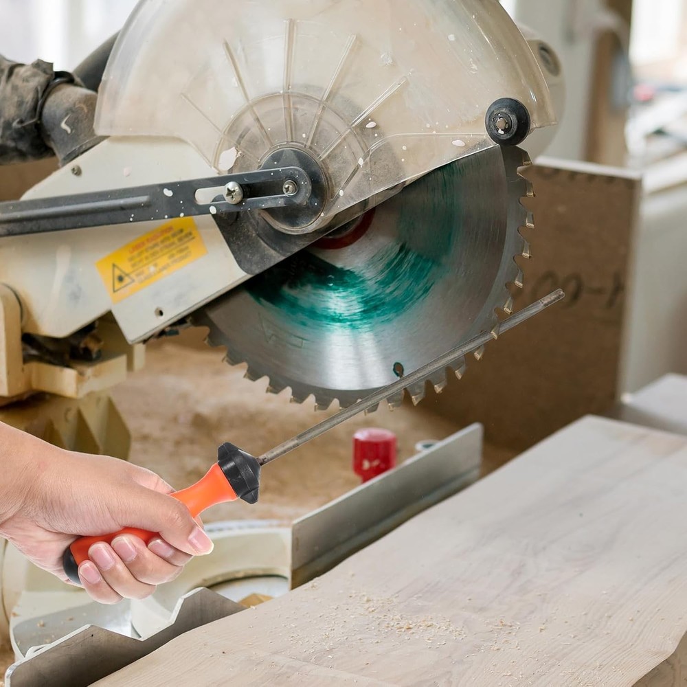 2 Pack Round File Handle with Adjustable Nut, Nylon File Tool Replacement Grip