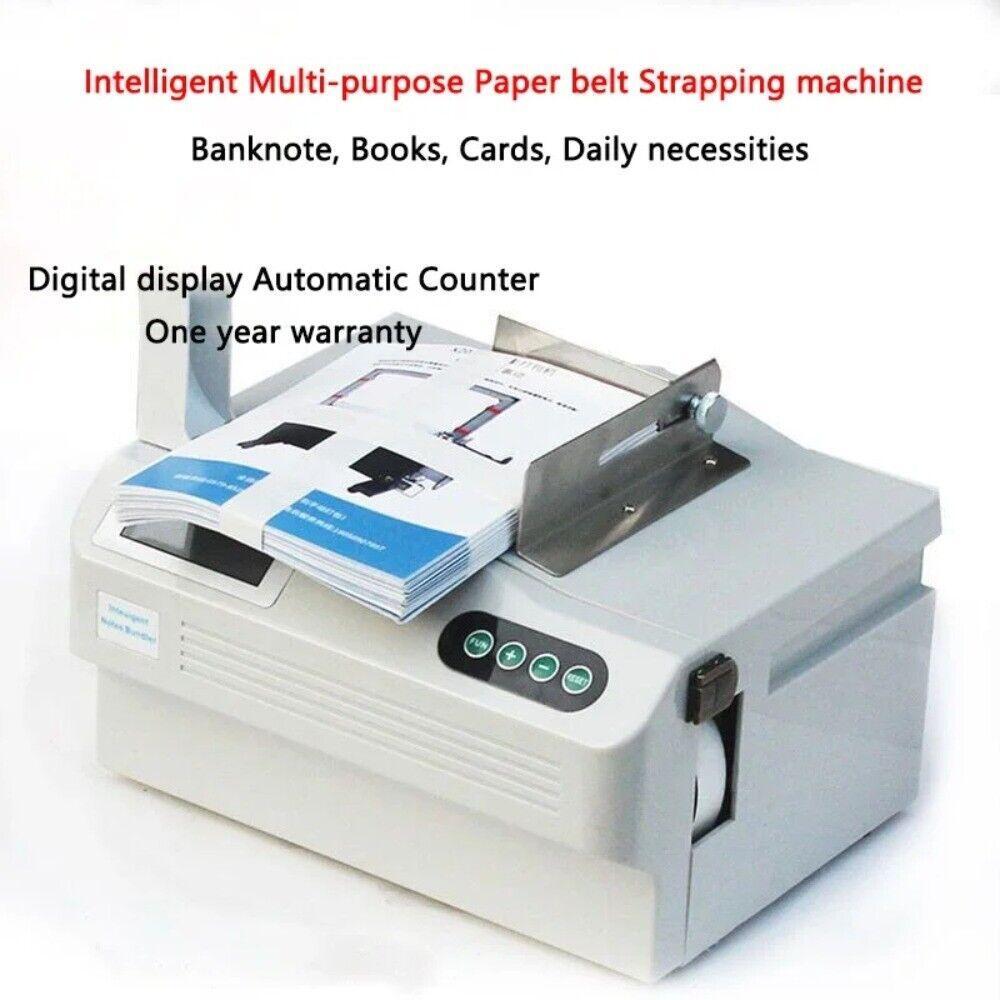 Paper Tape Wrapping Machine Small Automatic Paper Tape Strapping Machine
