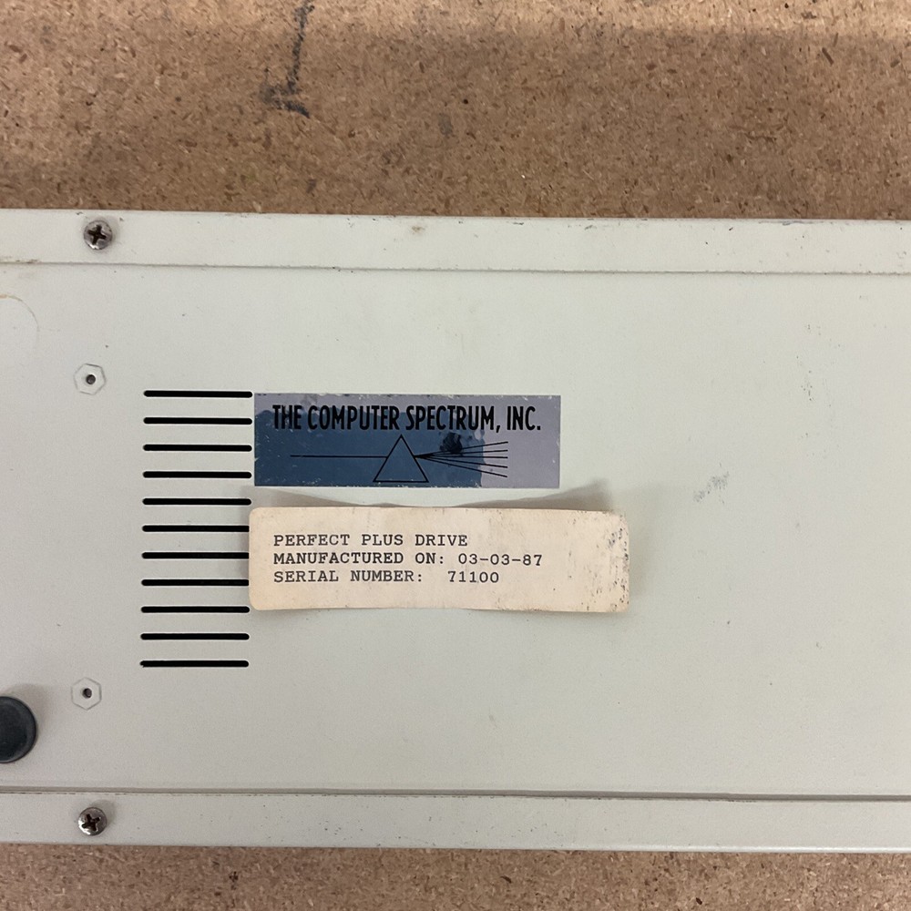The Computer Spectrum 5.25” Floppy Disk Drive Perfect Plus Drive B3