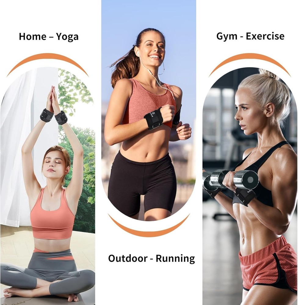 Breathable Ice Silk Wrist Weights - Comfortable for Exercise