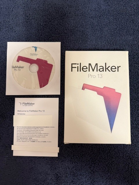 FileMaker Pro 13 License Key Card for Mac & Windows, FULL VERSION, Free Shipping