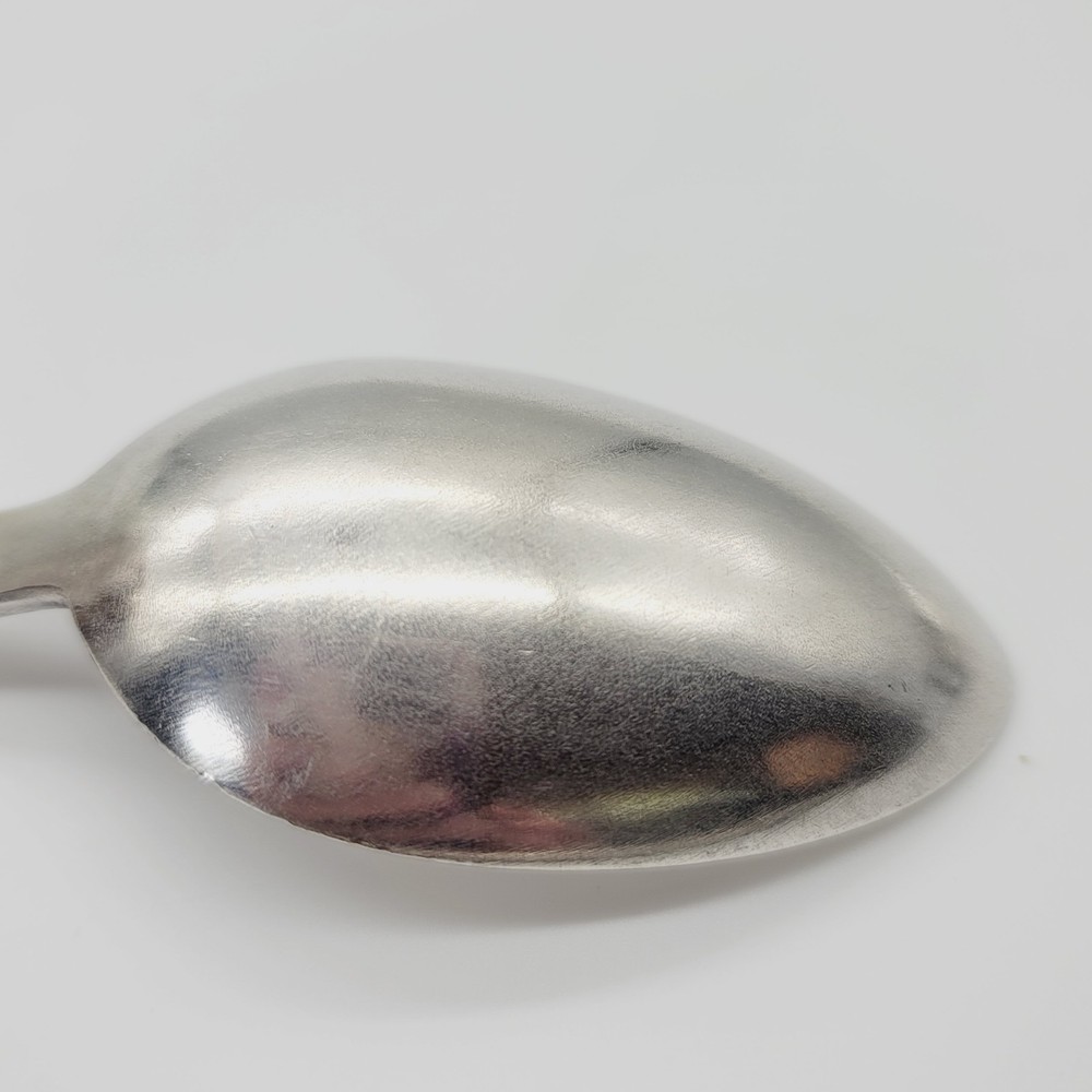 Antique Russian 84 Sterling Silver Tablespoon Monogram Tableware Flatware