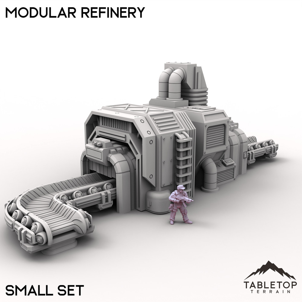Modular Refinery - Grimdark Gothic Wargaming Tabletop