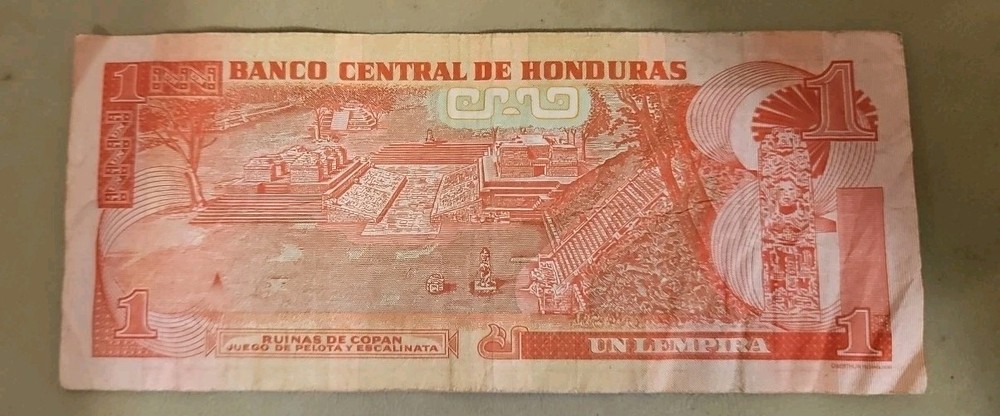 2010 Honduras 1 Lempira Note