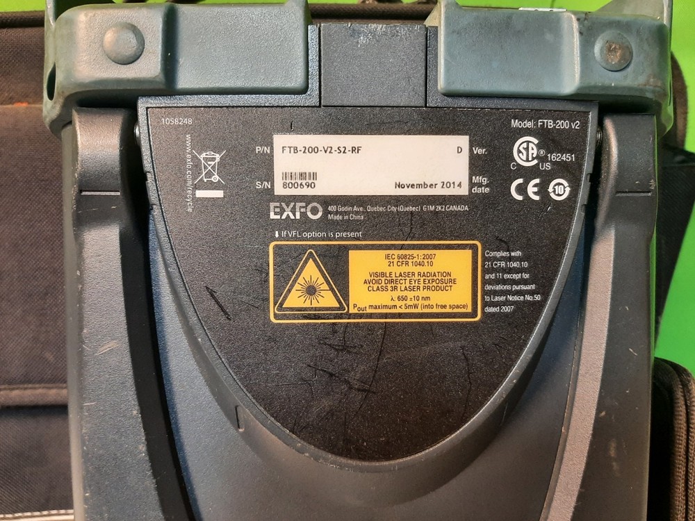 EXFO OTDR FTB-200-V2-S2-RF /W FTB-7300E