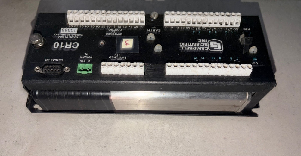 Campbell Scientific Micrologger Model CR10X Wiring Panel