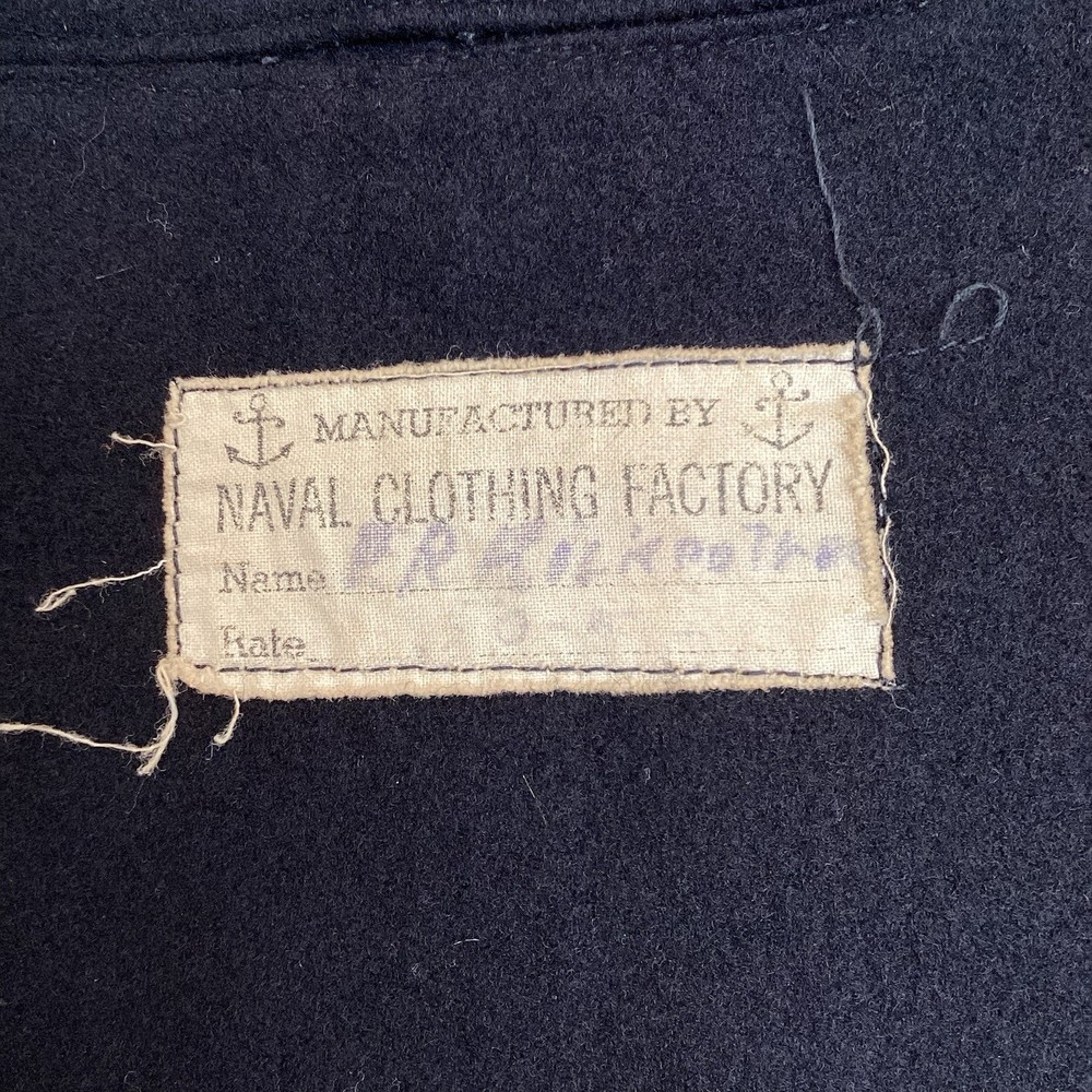 2 USN Navy Wool Cracker Jacker Uniforms 1st Class Engineering Aide & Machinists