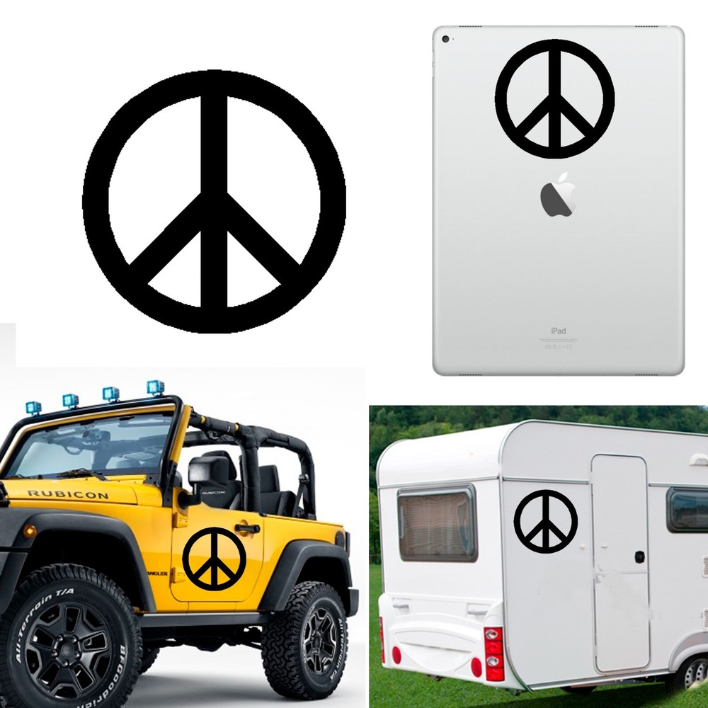 Peace, Sticker Vinyl