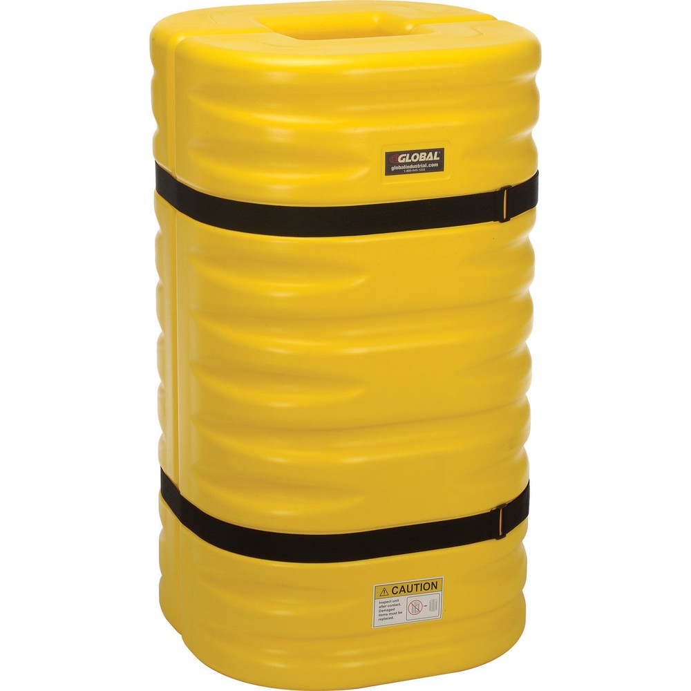 42"H x 24"W Column Protector 10" Column Opening Yellow