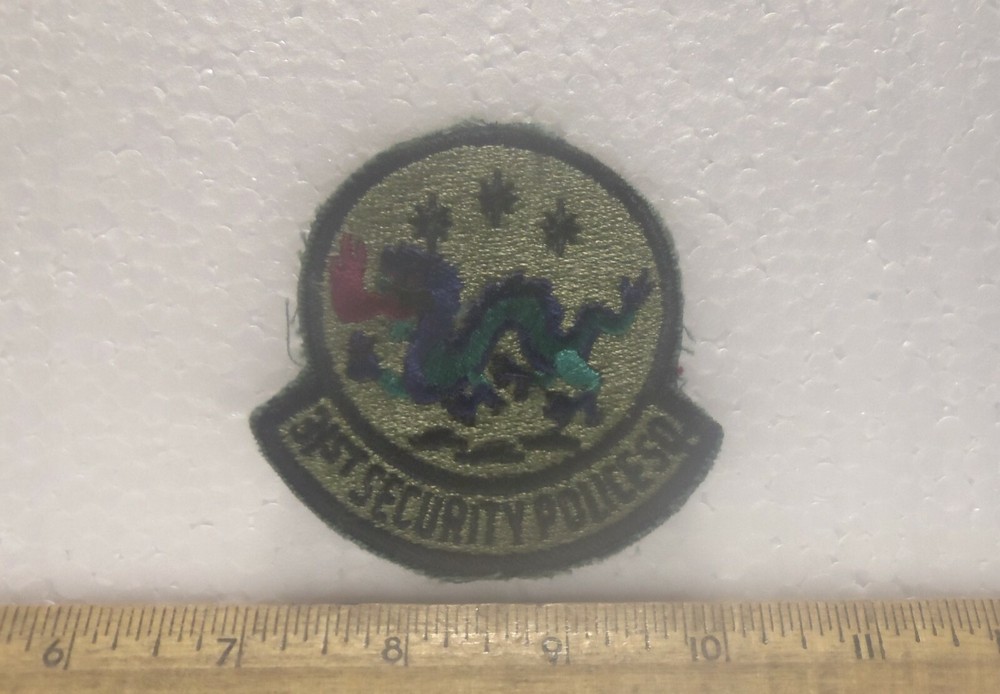 US Air Force - 31st Security Police Squadron Embroidered Patch