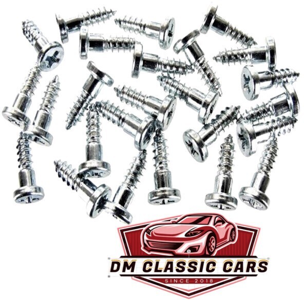 GM Buick  Olds Windshield Window Moulding Molding Trim Clip Screws 20pcs