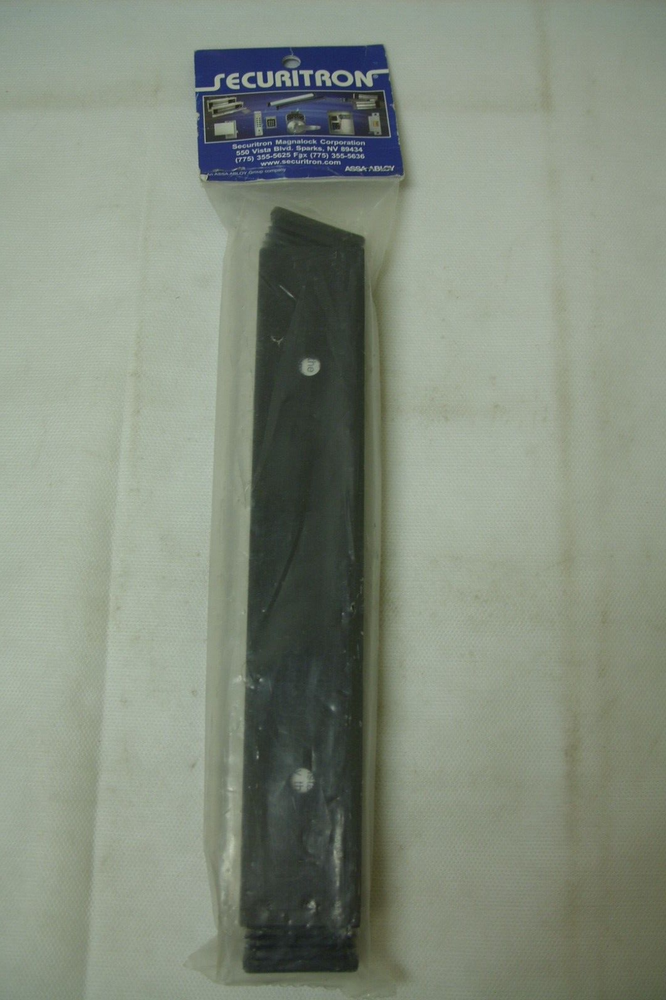 SECURITRON - Universal Header Bracket Kit - Black Anodized UHB-BK-8 *NOS*