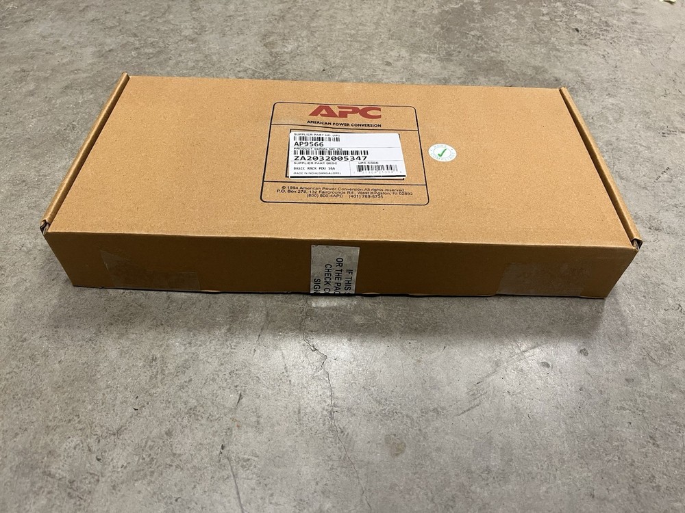 APC AP9566 Basic 1U 208V 20A 12 ft Basic Rack PDU (27 Total)