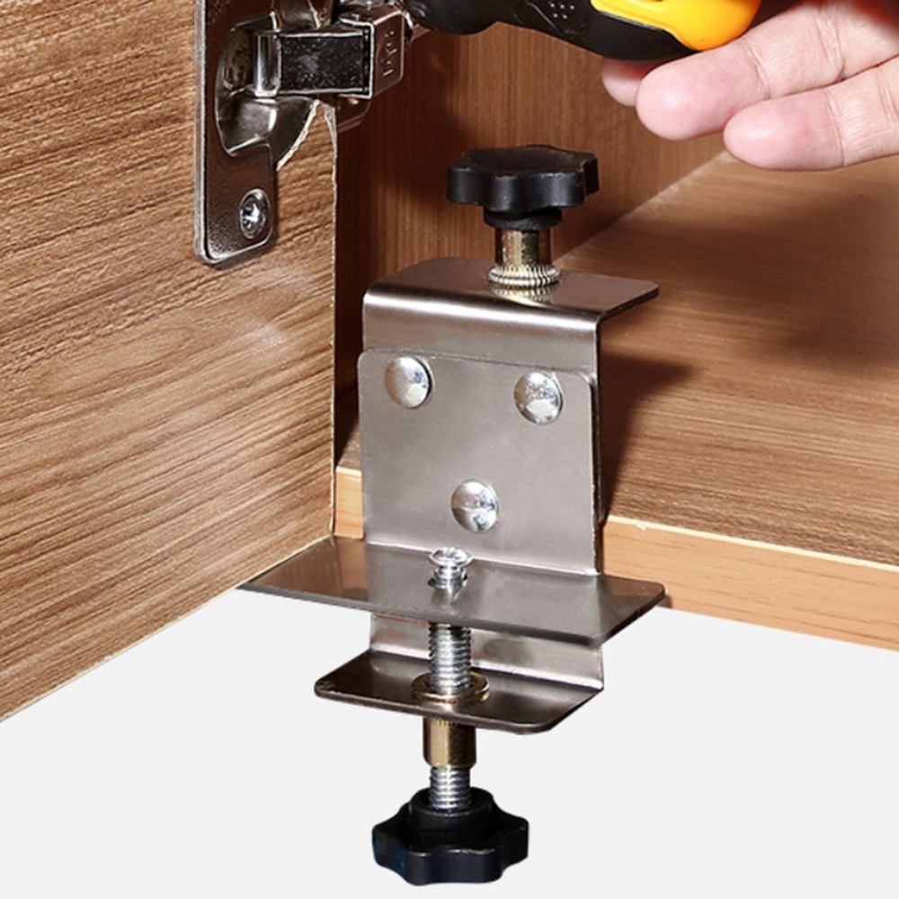 Cabinet Door Mounting Hardware Jig Installation Tool Sturdy Multipurpose for