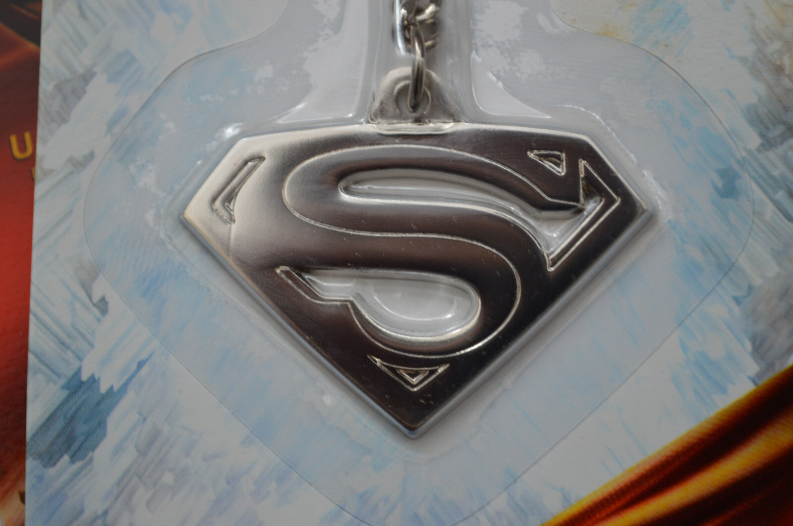 Cards Inc 2006 Superman Returns Collectable Metal Etched Keychain S Symbol Crest