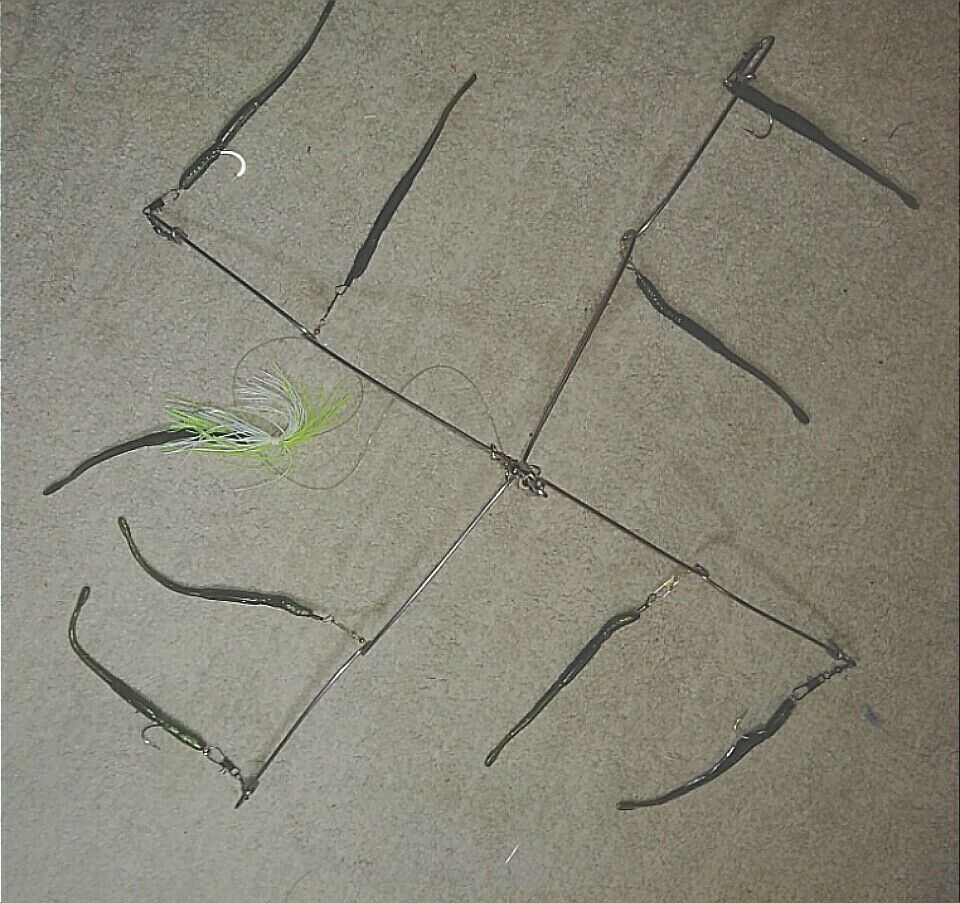 22 "   Striper Umbrella Rig   Trolling slick eels   Ocean / inlet / Bay