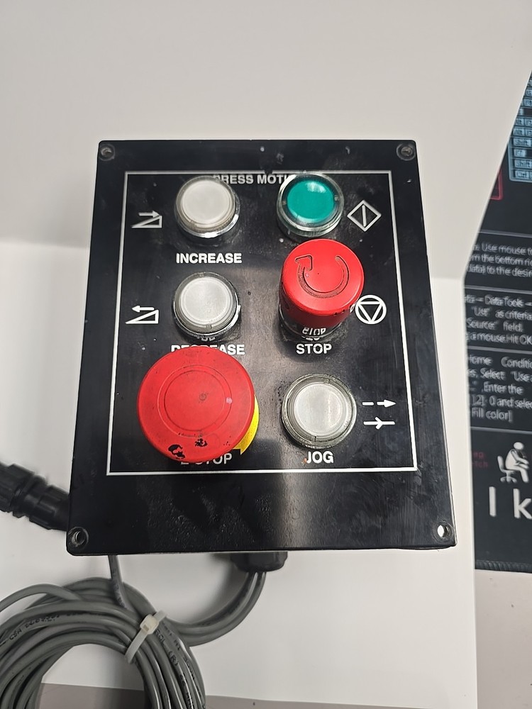 COMCO MARK ANDY Flexo Press 6 Button Control Panel W/interface Card Free S&H