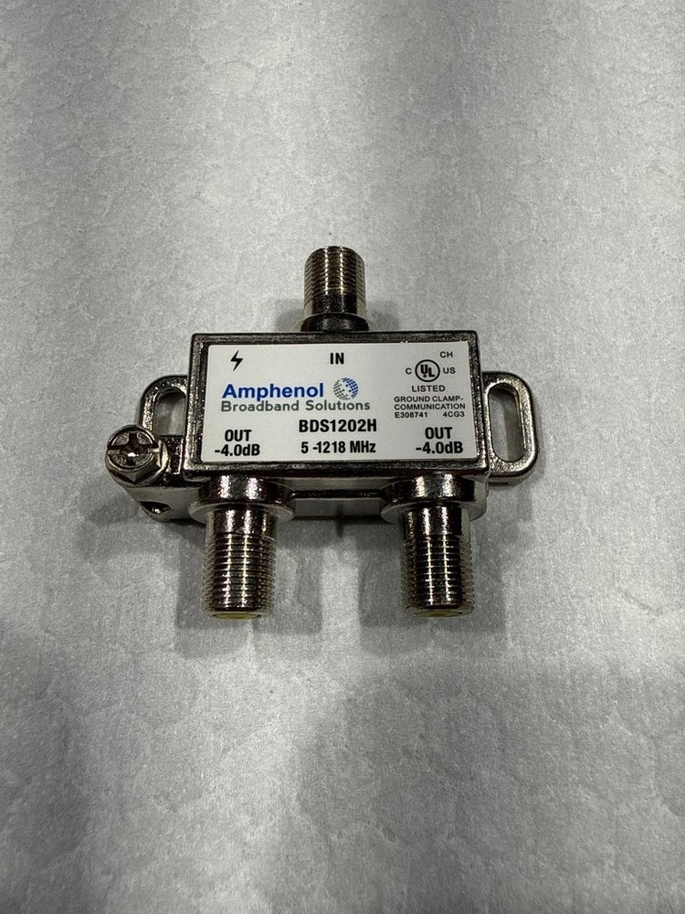 Amphenol 2-Way Coaxial Splitter