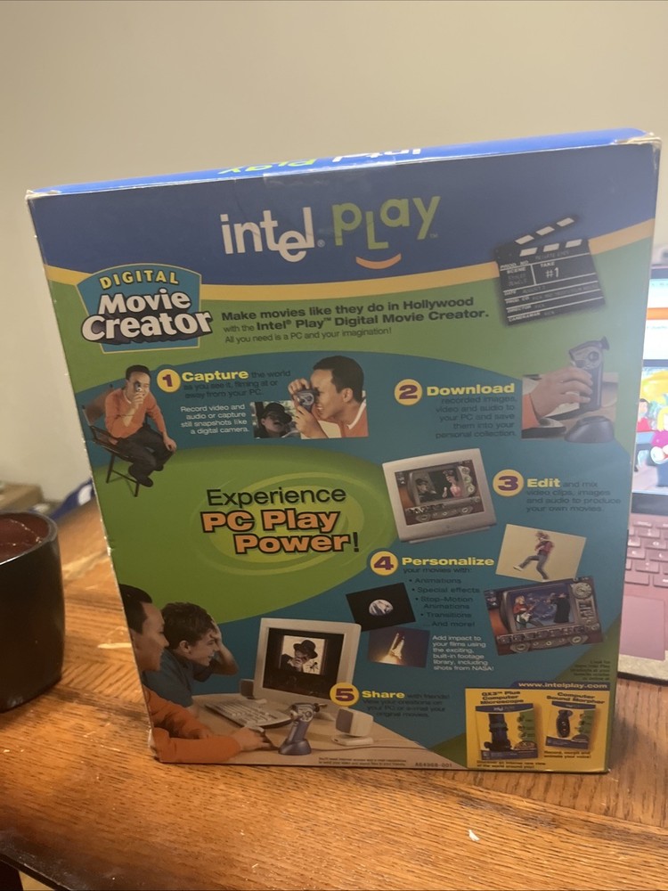 Intel Play Digital Movie Creator PC Computer Video Camera Vintage