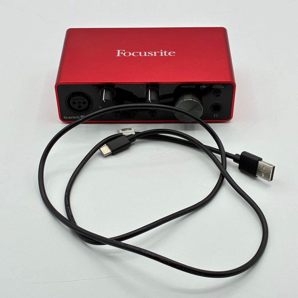 Focusrite Scarlet Solo 4th Gen Audio Interface