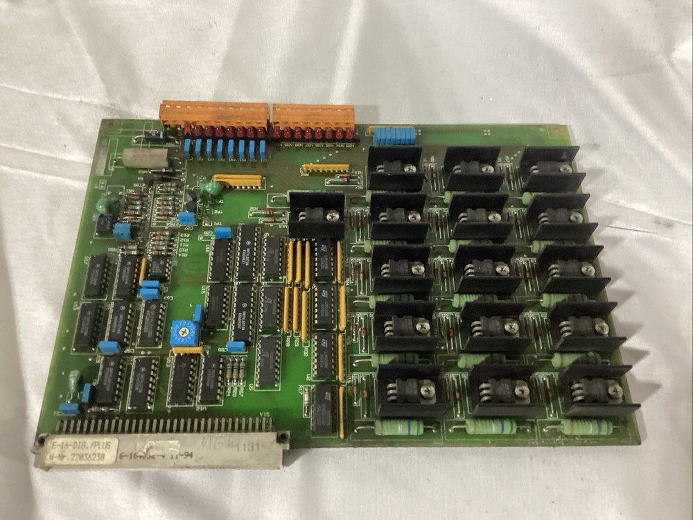 E-16-DIG./PLUS   Engel Injection Press Card